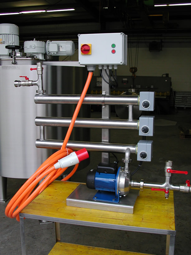 Durchlauferhitzer fr Pasteure
